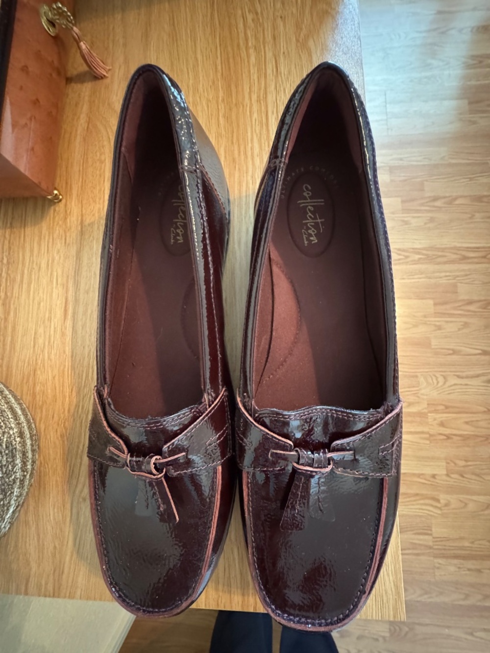Woman’s Clarks Collection Ashland Bubble Tassel Loafers in b - Picture 4 of 10